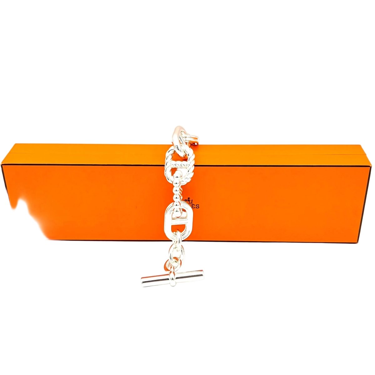 Bracelet Maille HERMÈS "Parade" en argent - Castafiore