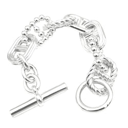 Bracelet Maille HERMÈS "Parade" en argent - Castafiore