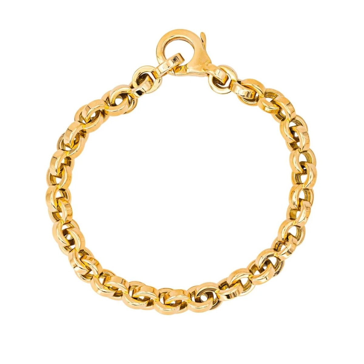 Bracelet Maille jaseron CHOPARD en or jaune - Castafiore