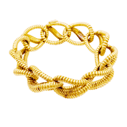 Bracelet Maille MELLERIO en or jaune - Castafiore