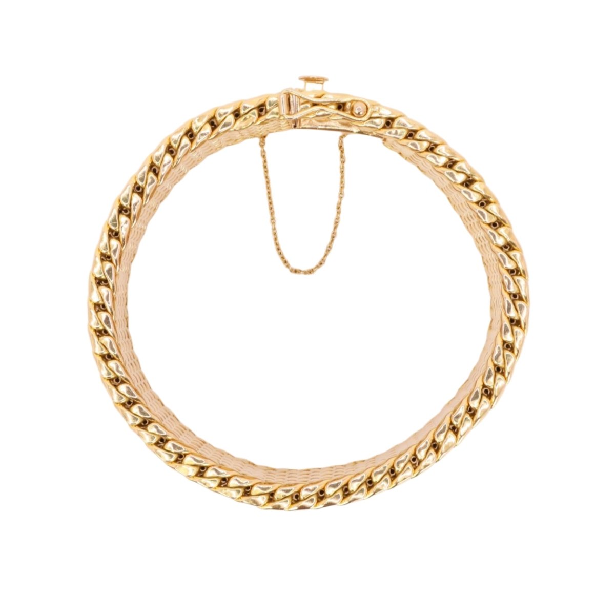 Bracelet Maille Milanaise en or jaune - Castafiore