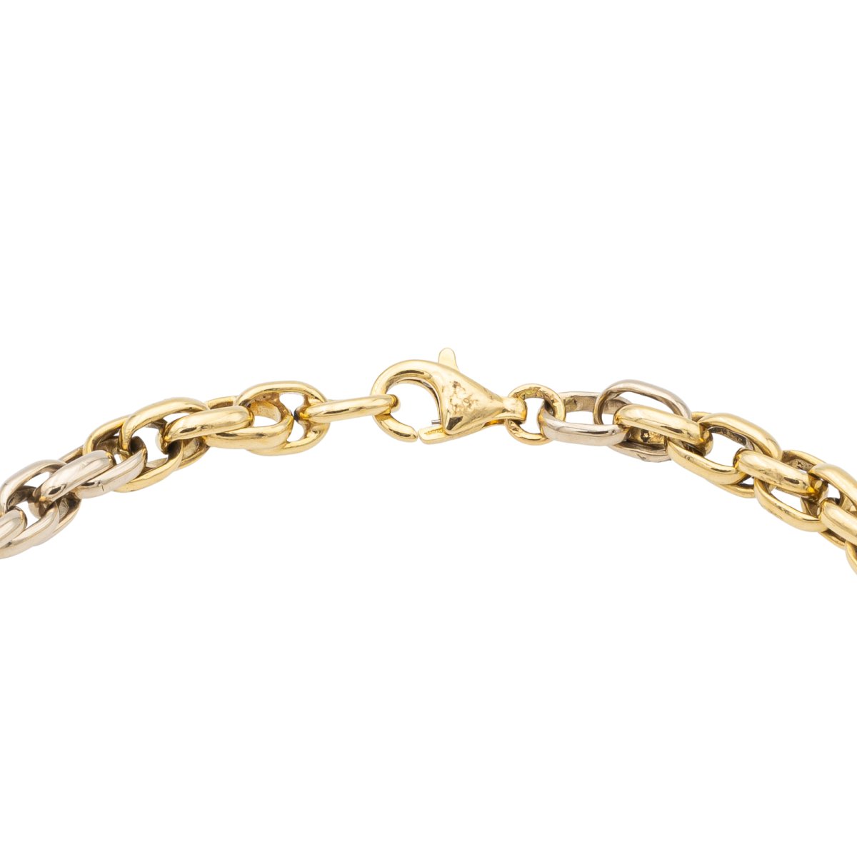 Bracelet Maille ovale Or jaune - Castafiore