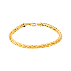 Bracelet Maille palmier Or jaune - Castafiore