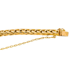 Bracelet Maille palmier Or jaune - Castafiore