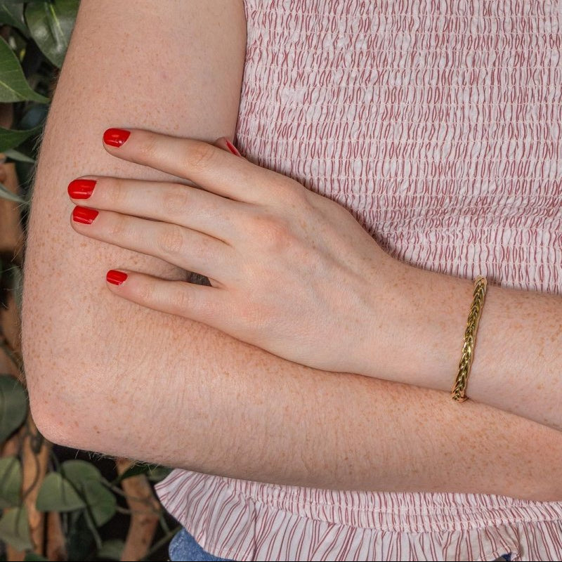 Bracelet Maille palmier Or jaune - Castafiore