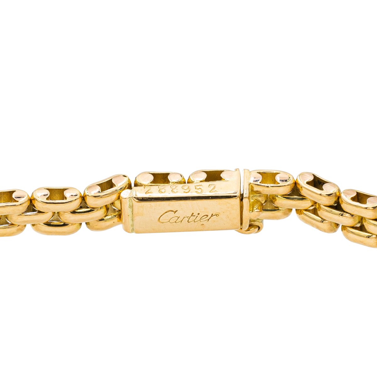 Bracelet Maille panthère CARTIER en or jaune - Castafiore
