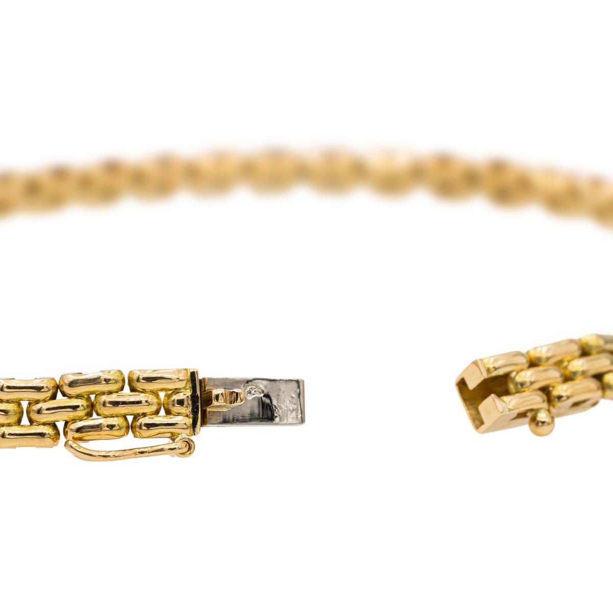 Bracelet Maille panthère CARTIER en or jaune - Castafiore