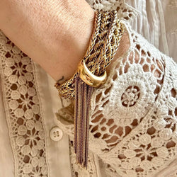 Bracelet Maille PIERRE STERLÉ - Castafiore