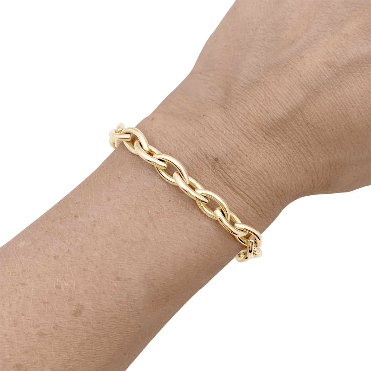 Bracelet Maille POIRAY en or jaune - Castafiore