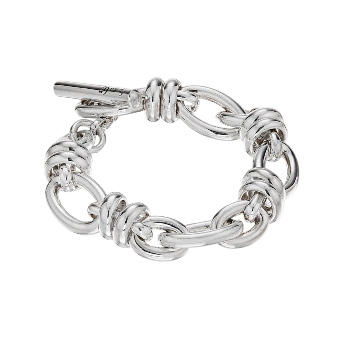 Bracelet Maille POMELLATO "67" en argent - Castafiore