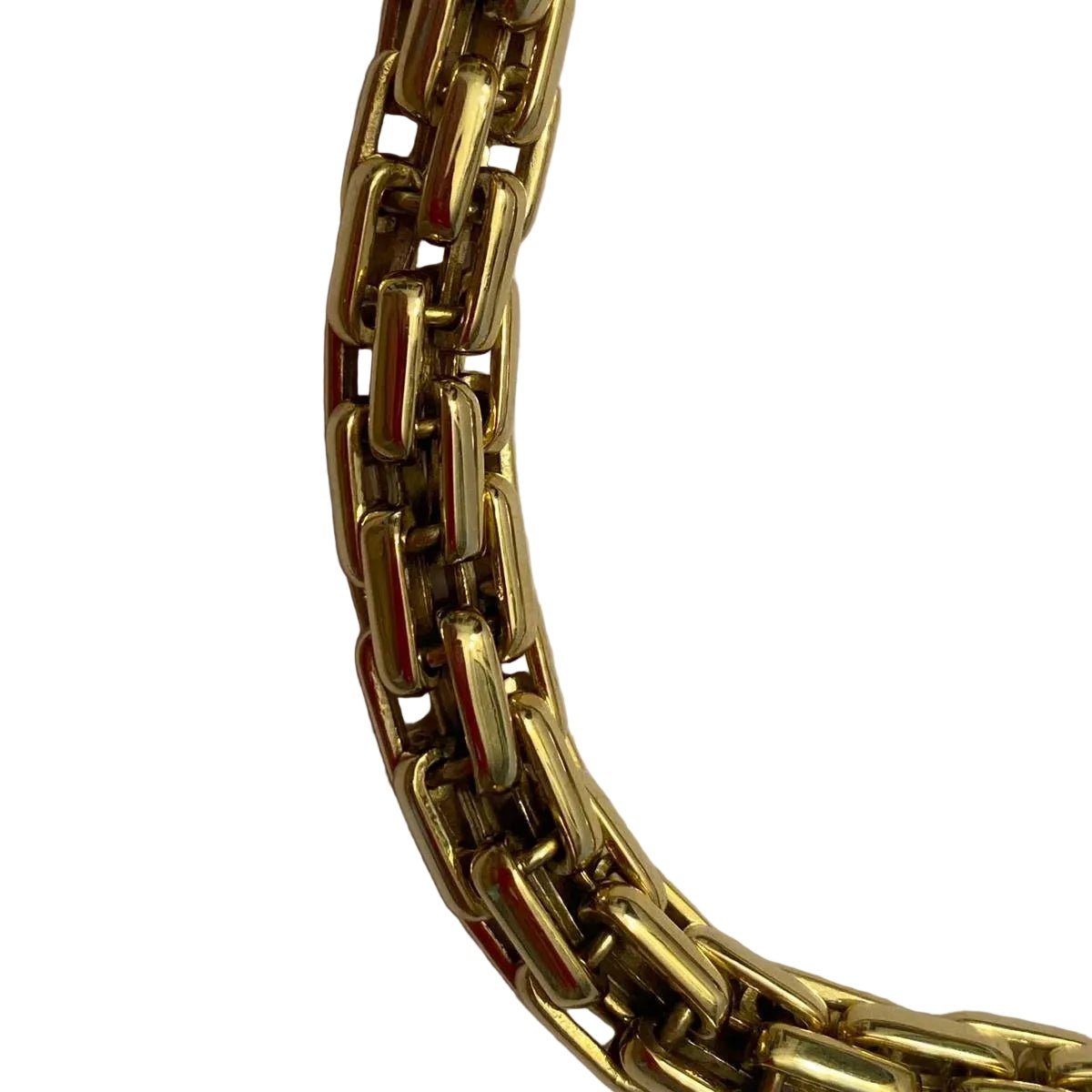 Bracelet Maille POMELLATO en or blanc, or jaune et diamants - Castafiore