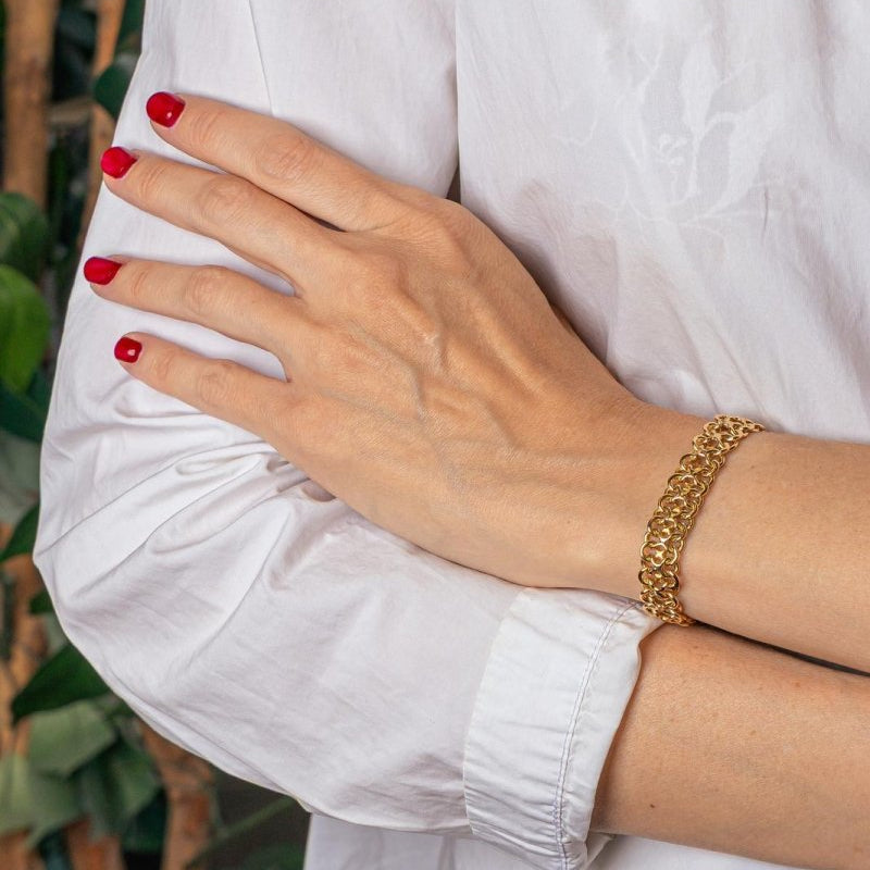 Bracelet Maille souple Or jaune - Castafiore