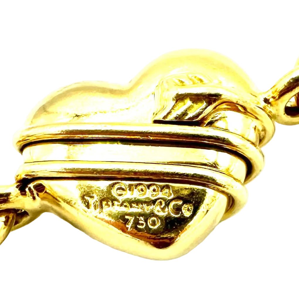 Bracelet Maille TIFFANY & CO. "Cupid Arrow" en or jaune - Castafiore