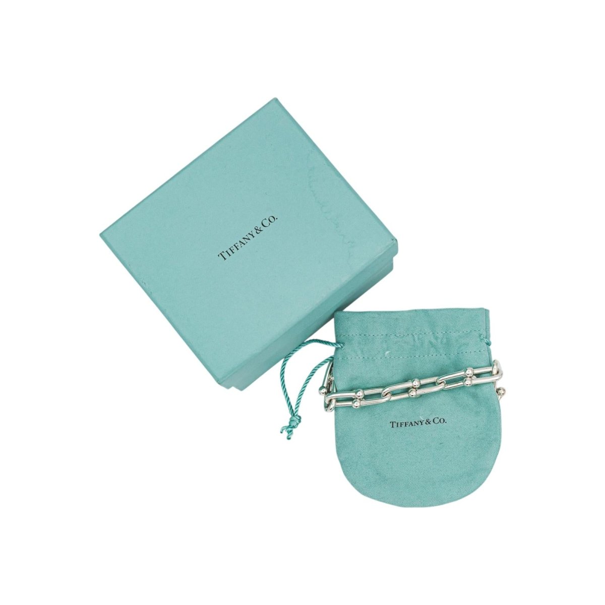 Bracelet Maille TIFFANY & CO. "Hardwear" en argent - Castafiore