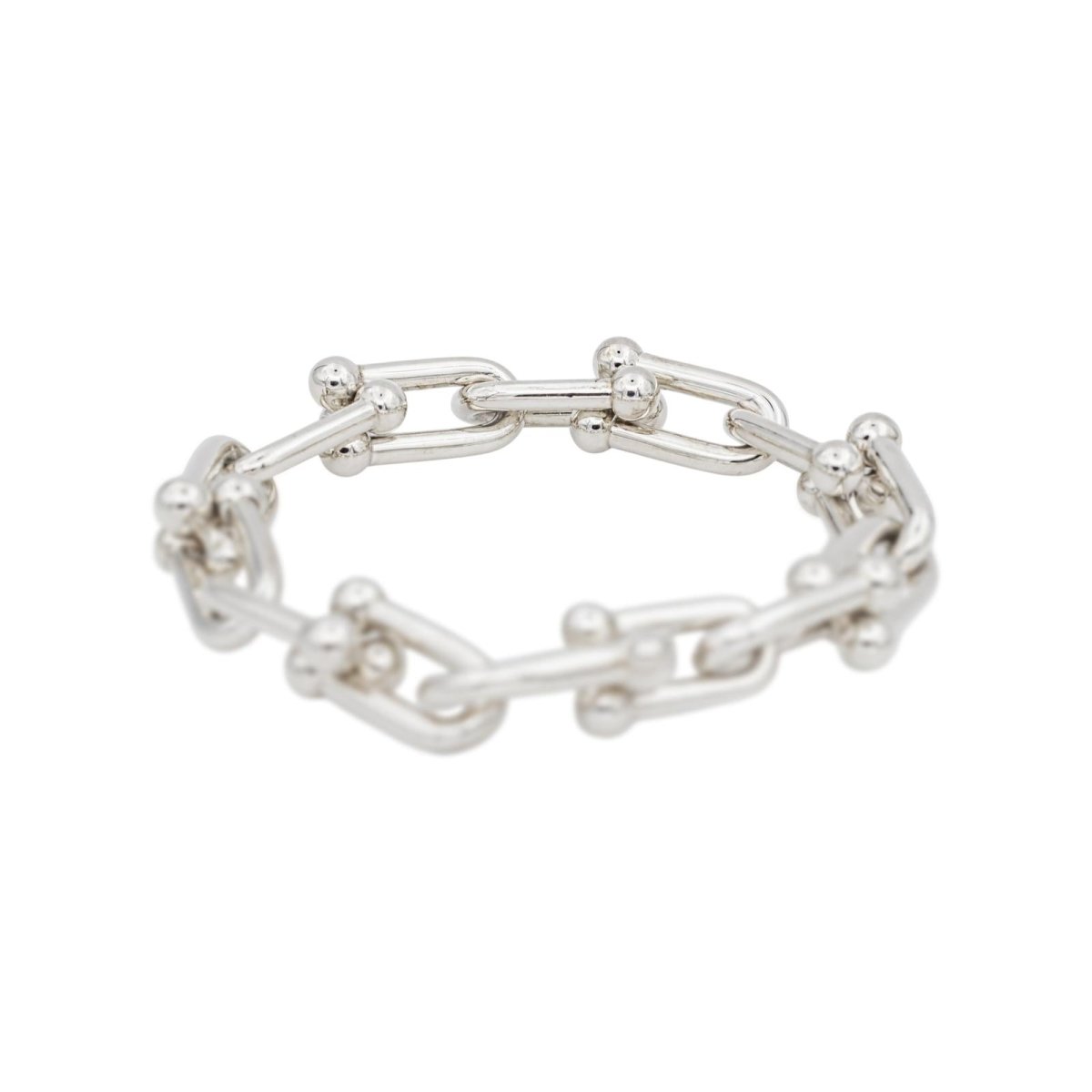 Bracelet Maille TIFFANY & CO. "Hardwear" en argent - Castafiore