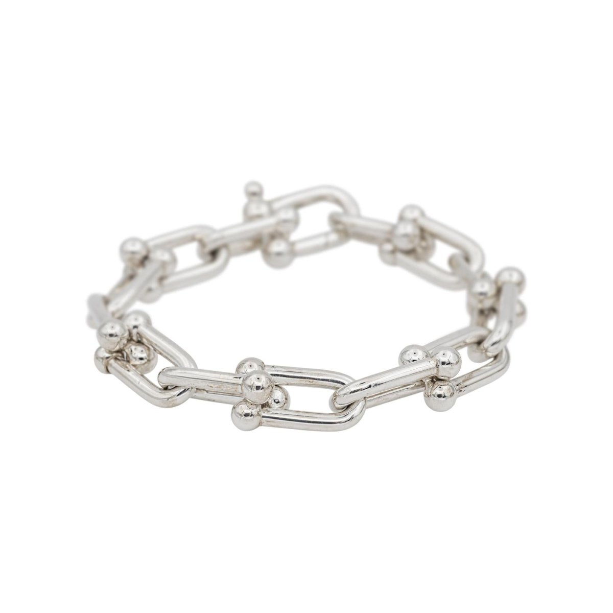 Bracelet Maille TIFFANY & CO. "Hardwear" en argent - Castafiore