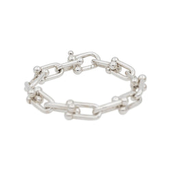 Bracelet Maille TIFFANY & CO. "Hardwear" en argent - Castafiore