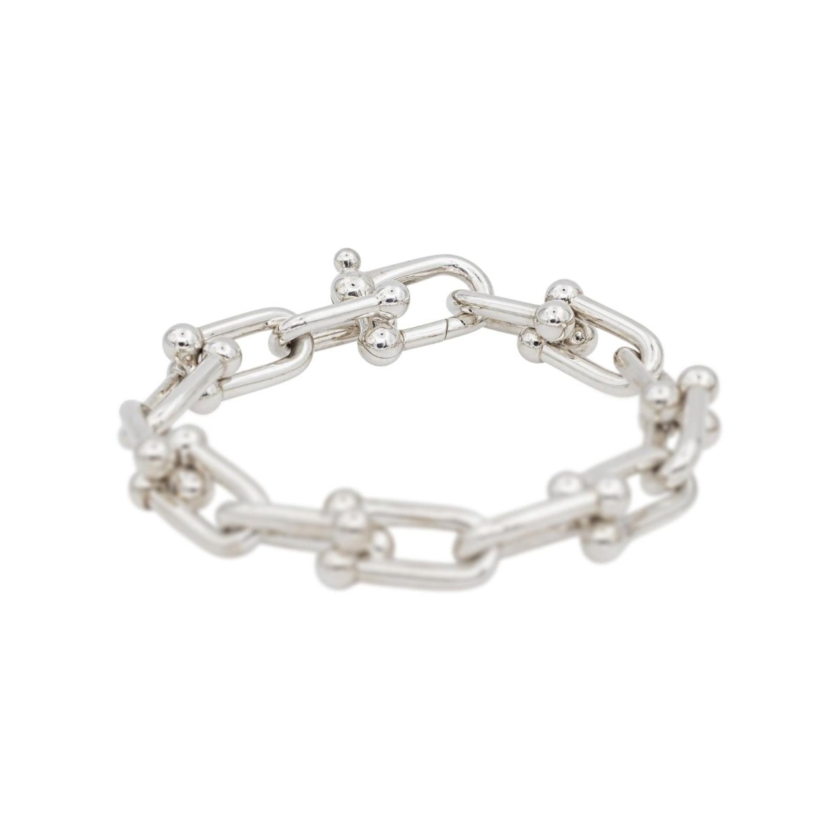 Bracelet Maille TIFFANY & CO. "Hardwear" en argent - Castafiore