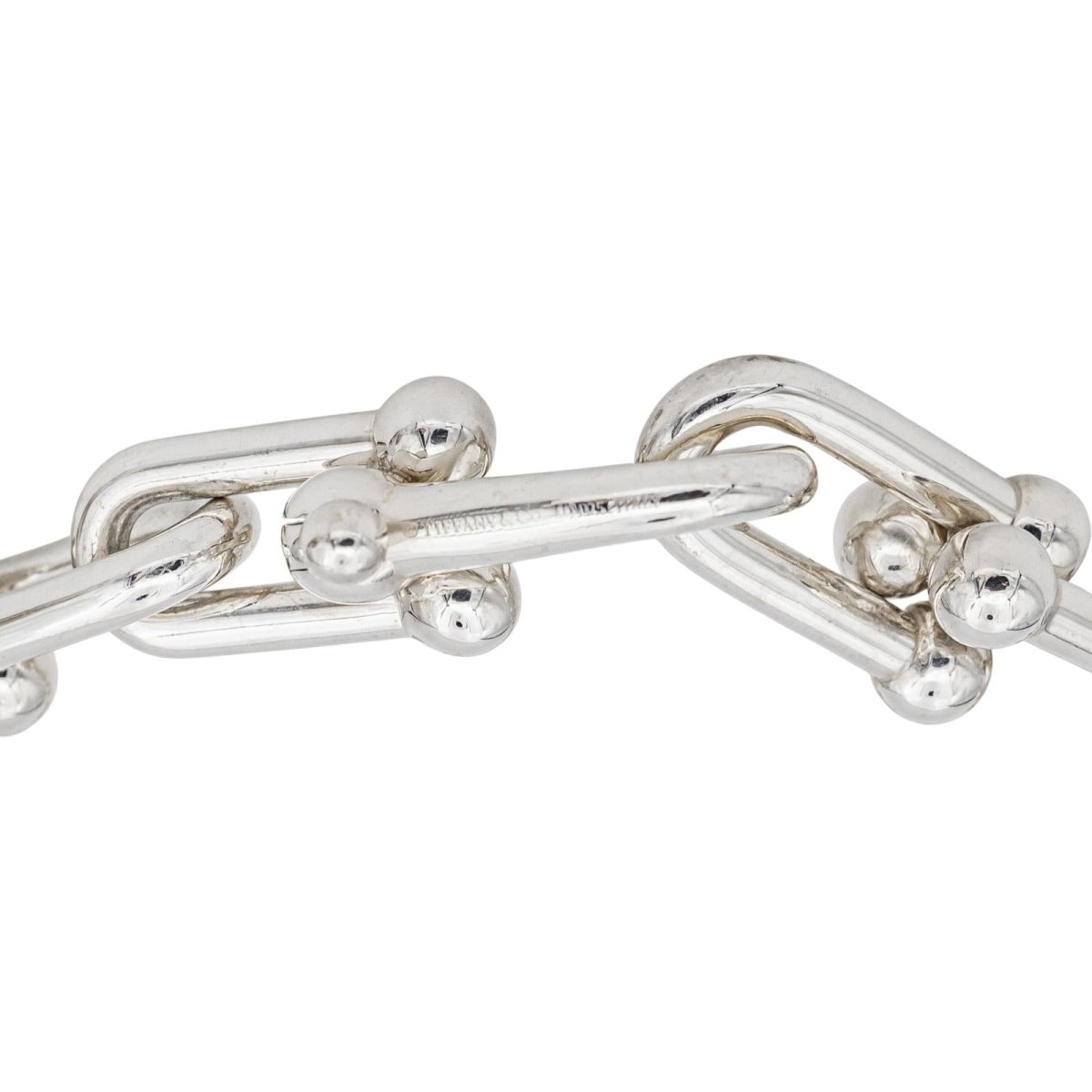 Bracelet Maille TIFFANY & CO. "Hardwear" en argent - Castafiore