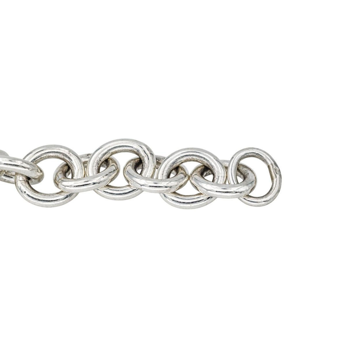 Bracelet Maille TIFFANY & CO "Please Return" en argent - Castafiore
