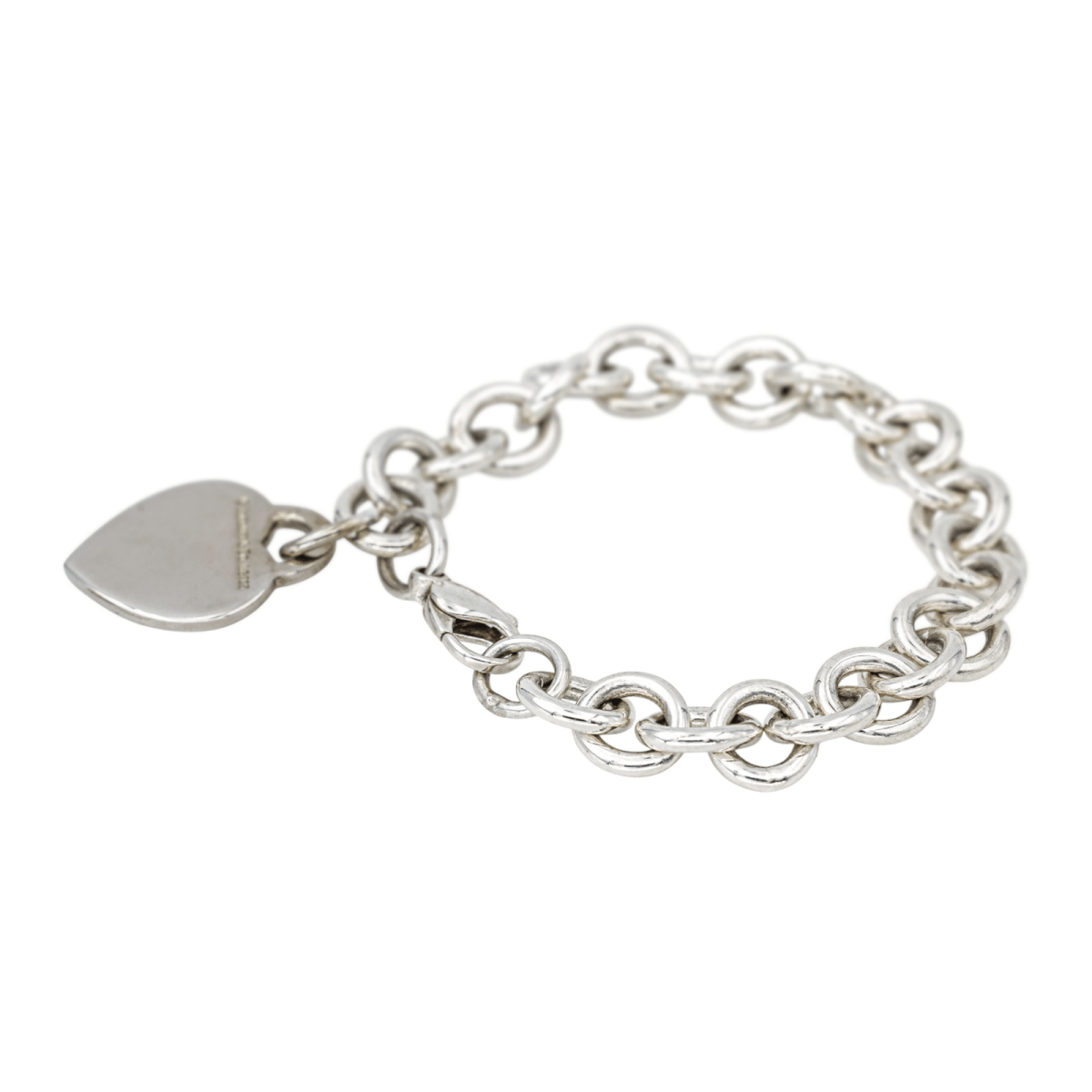 Bracelet Maille TIFFANY & CO "Please Return" en argent - Castafiore