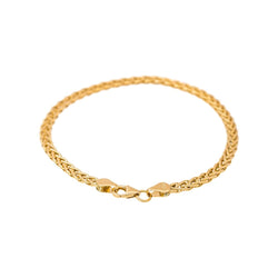 Bracelet Maille tressée Or jaune - Castafiore