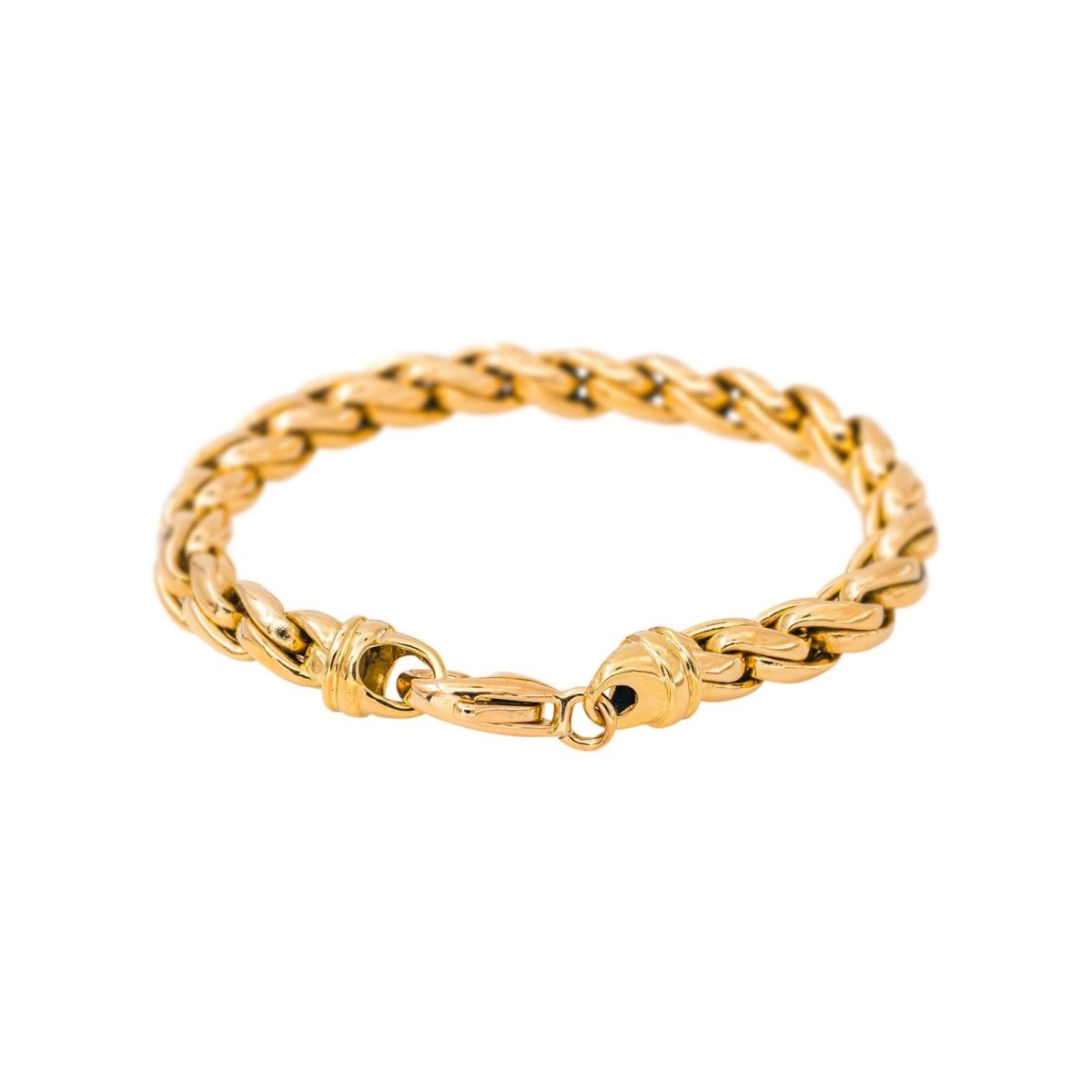 Bracelet Maille tressée Or jaune - Castafiore