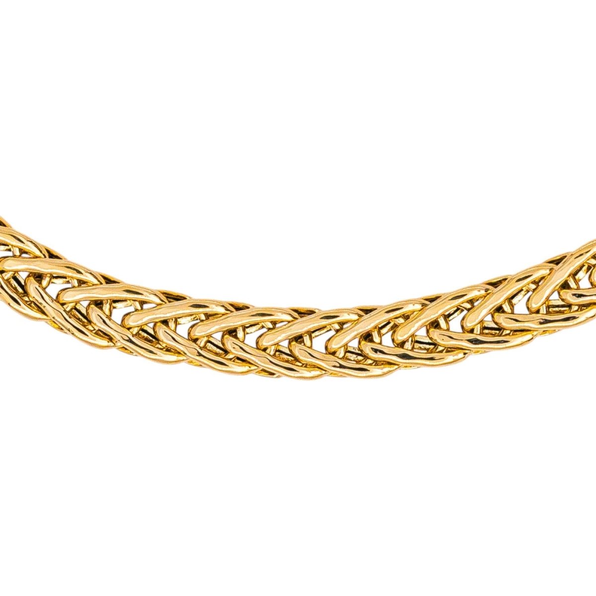 Bracelet Maille tressée Or jaune - Castafiore