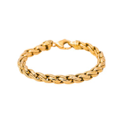 Bracelet Maille tressée Or jaune - Castafiore