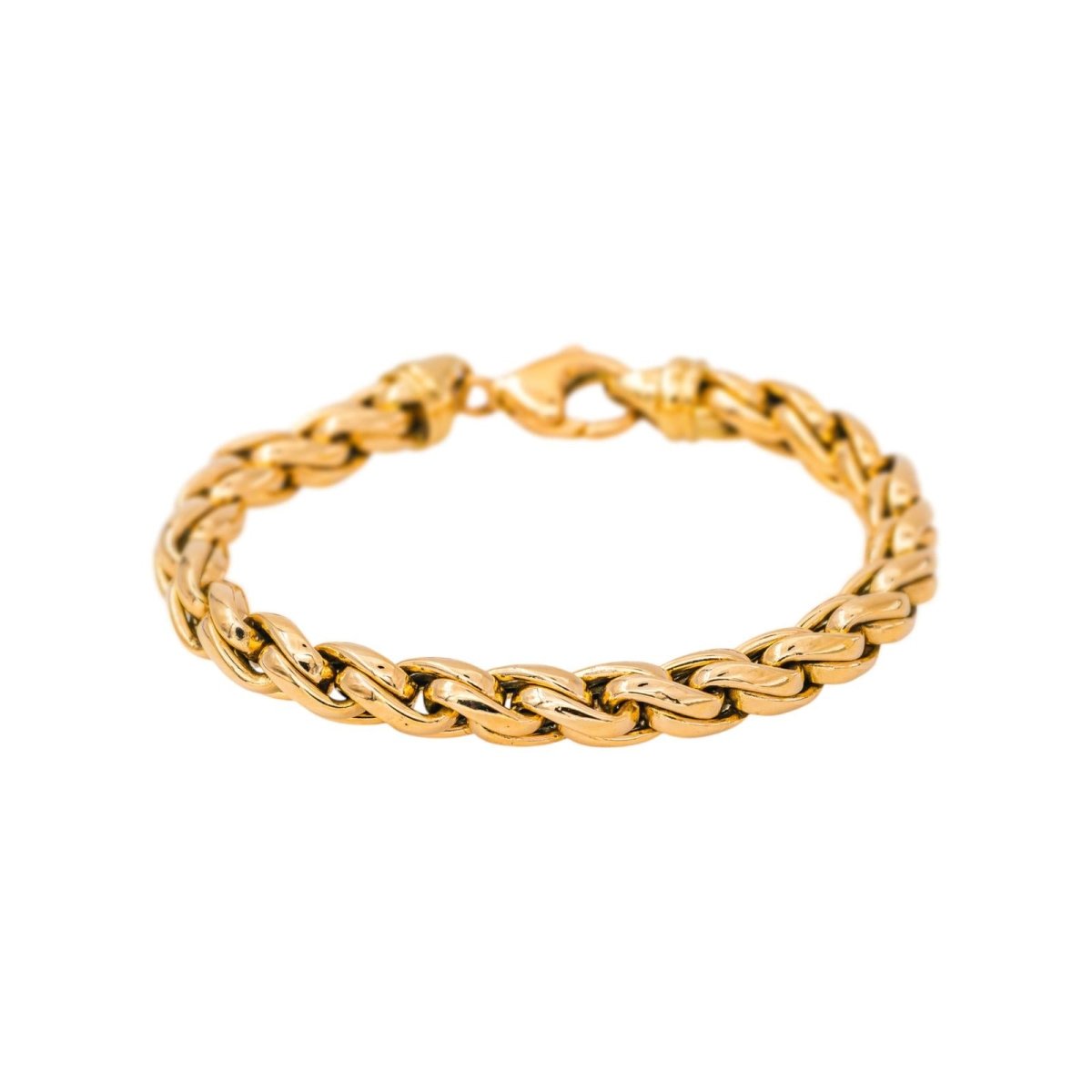 Bracelet Maille tressée Or jaune - Castafiore