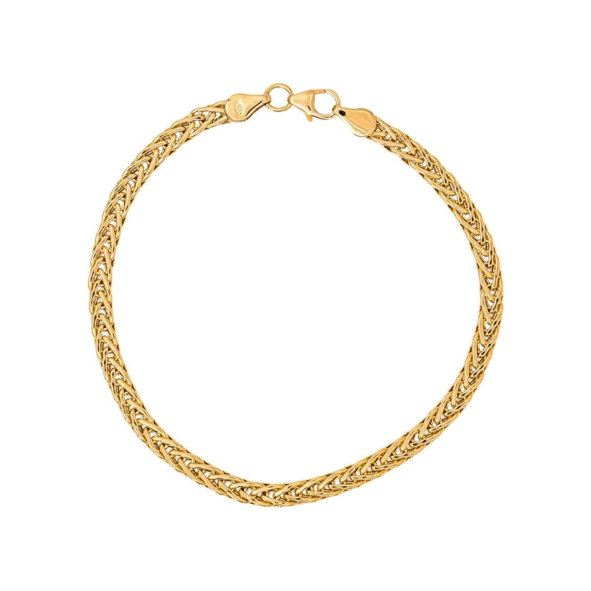 Bracelet Maille tressée Or jaune - Castafiore