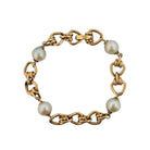 Bracelet Maillons en or jaune et perles - Castafiore