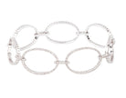 Bracelet maillons ovales en diamant - Castafiore