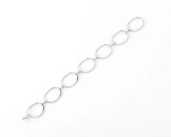 Bracelet maillons ovales en diamant - Castafiore