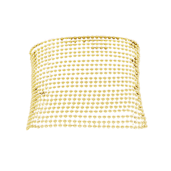 Bracelet Manchette CARTIER "Draperie" en or jaune - Castafiore