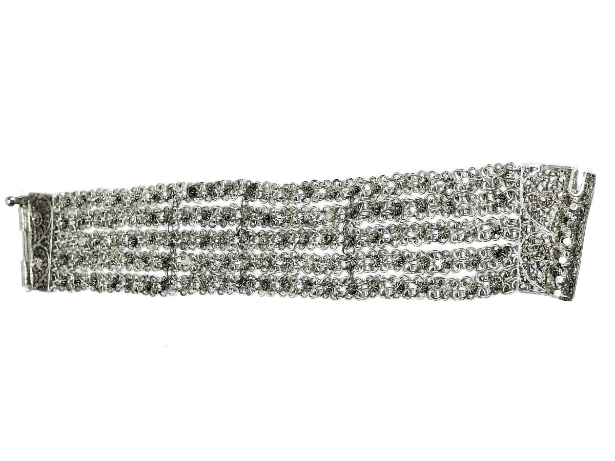 Bracelet Manchette en argent - Castafiore
