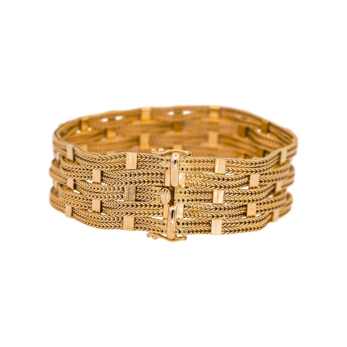 Bracelet Manchette en or jaune