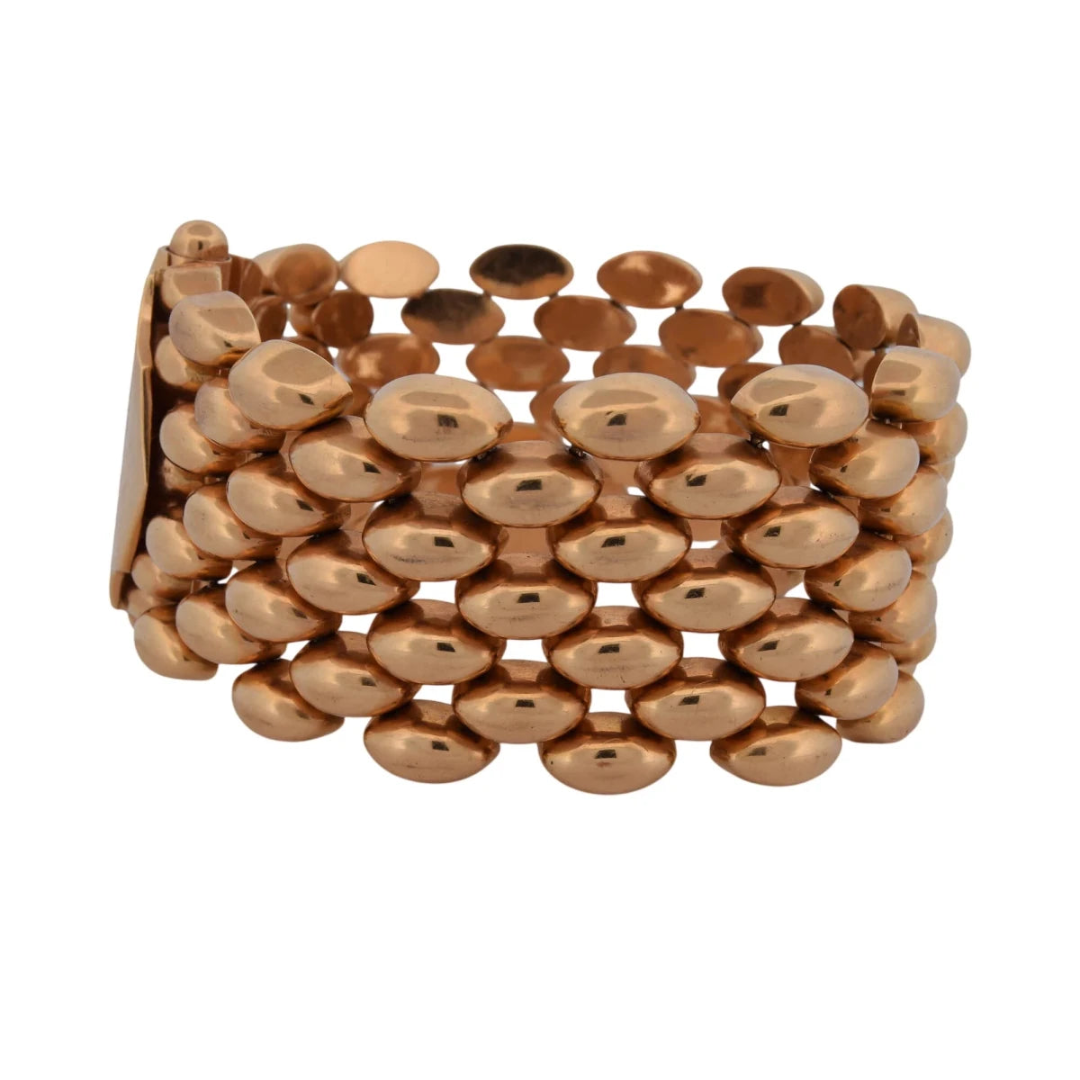 Bracelet Manchette en or jaune - Castafiore