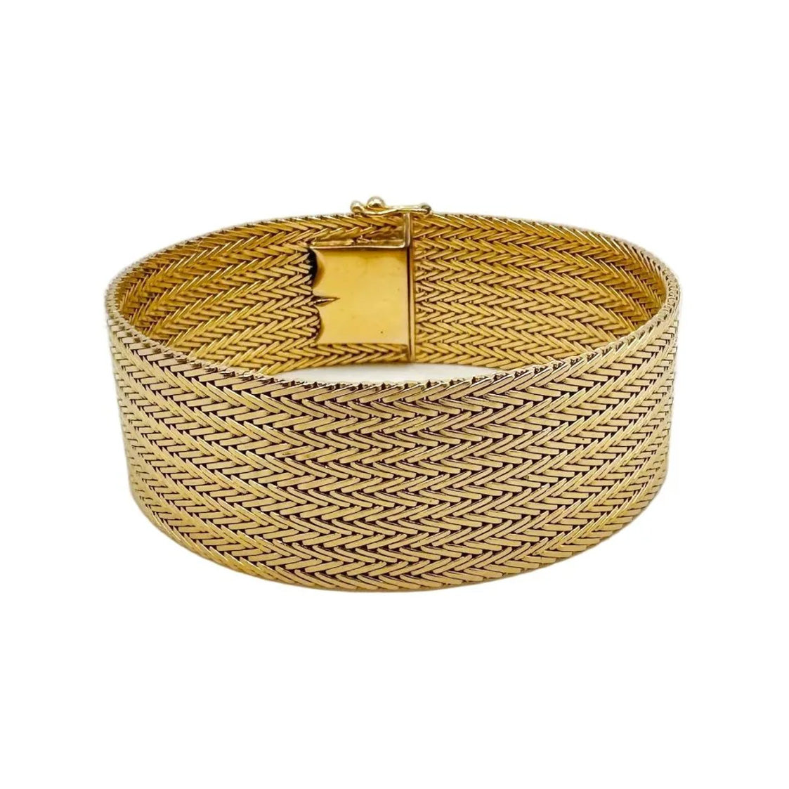 Bracelet Manchette en or jaune