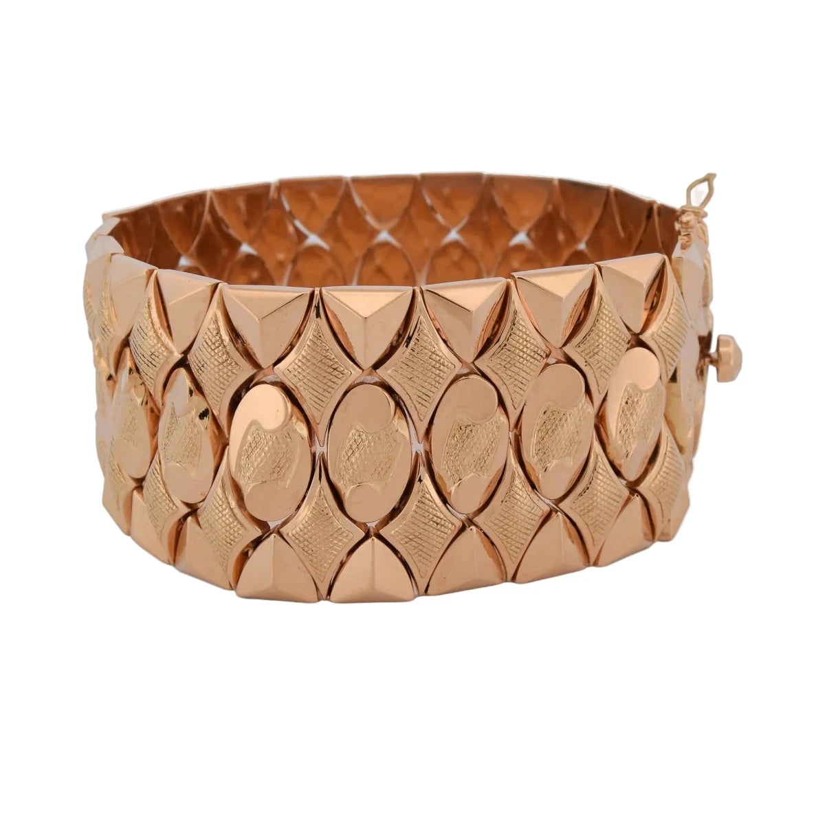 Bracelet Manchette en or jaune - Castafiore