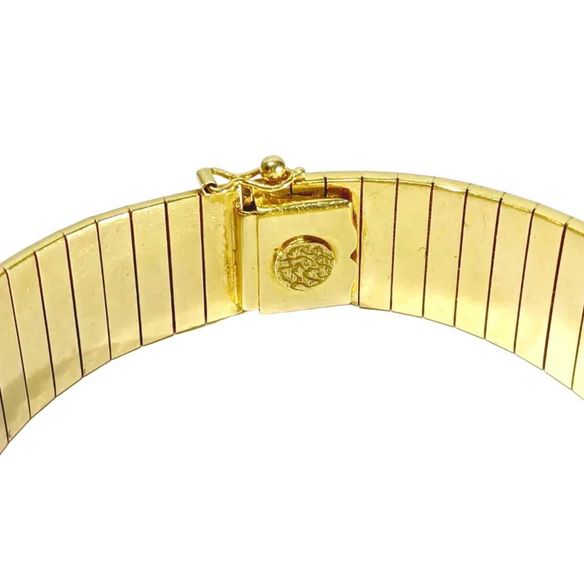 Bracelet Manchette en or jaune - Castafiore