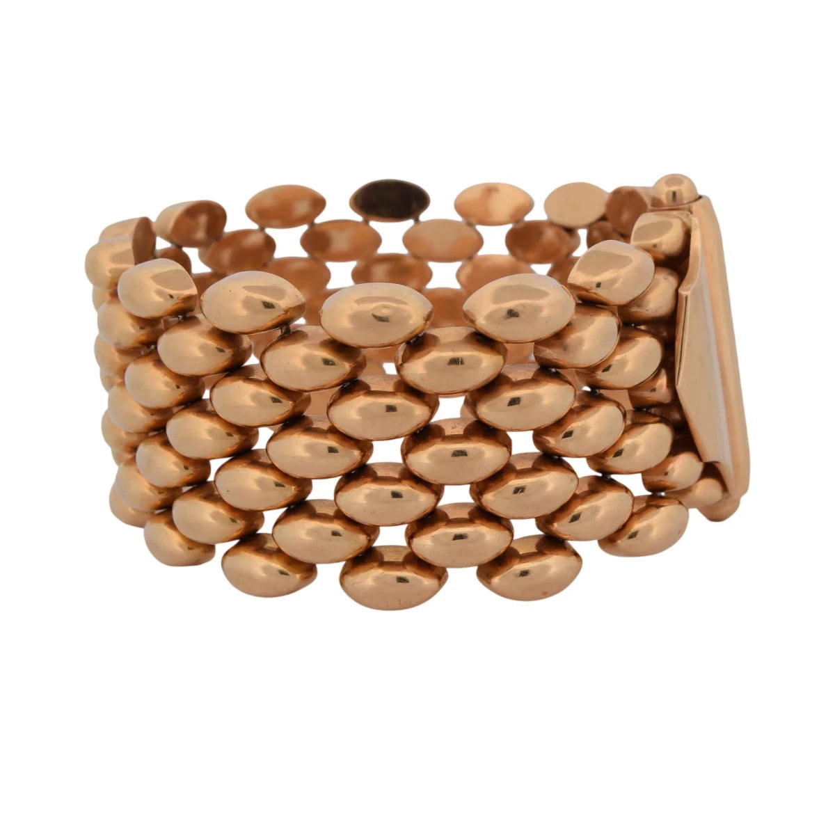 Bracelet Manchette en or jaune - Castafiore