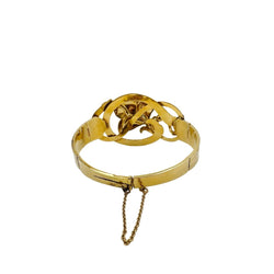 Bracelet Manchette en or jaune - Castafiore