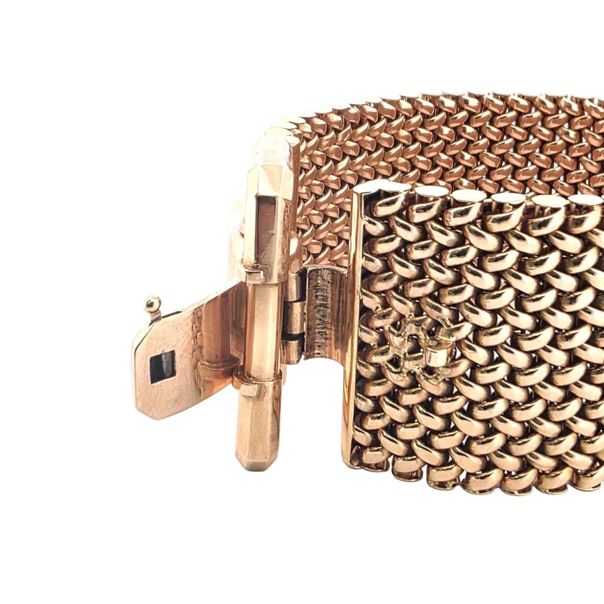 Bracelet Manchette en or jaune - Castafiore
