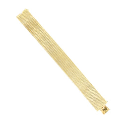 Bracelet Manchette en or jaune - Castafiore