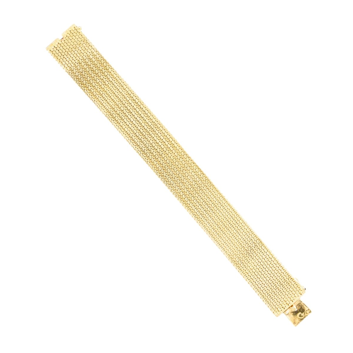 Bracelet Manchette en or jaune - Castafiore