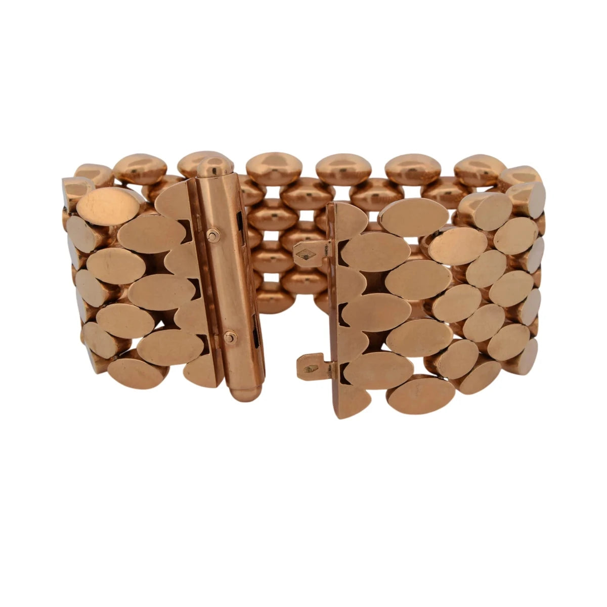 Bracelet Manchette en or jaune - Castafiore