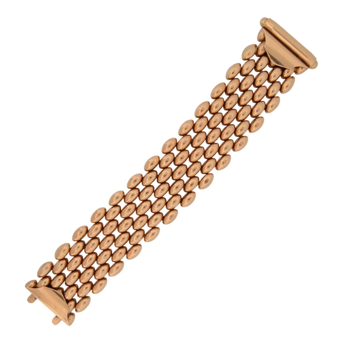 Bracelet Manchette en or jaune - Castafiore