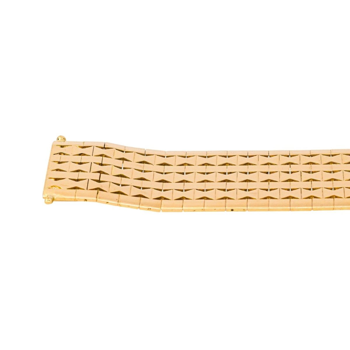 Bracelet Manchette en or jaune - Castafiore