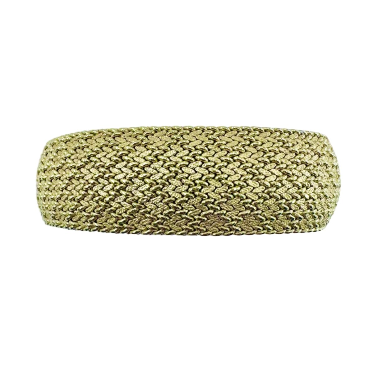 Bracelet Manchette en or jaune - Castafiore